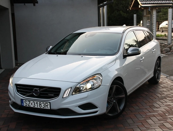 Volvo V60 cena 57000 przebieg: 144000, rok produkcji 2012 z Zabrze małe 466